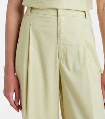 Plissierte Hose Olena mit weitem Bein | Aya Muse