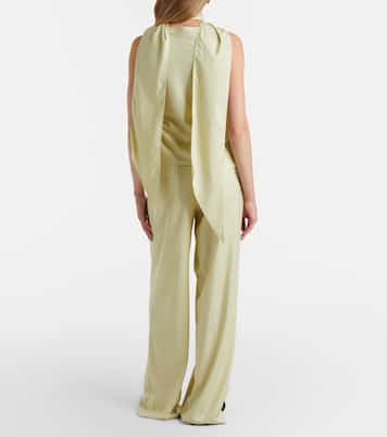 Plissierte Hose Olena mit weitem Bein | Aya Muse