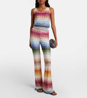 Knitted flared pants | Missoni