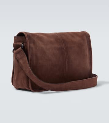 Sac à bandoulière Le City Small en daim | Balenciaga