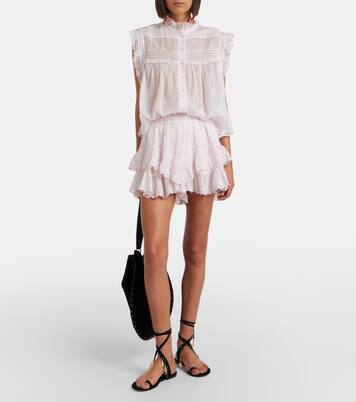 Shorts Jocadia in cotone sangallo | Marant Etoile