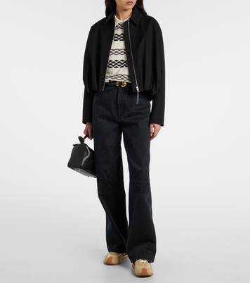 Flow Runner绒面革运动鞋 | Loewe