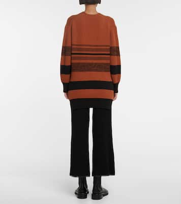 Pull White Label en coton mélangé côtelé | Proenza Schouler