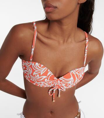 Haut de bikini bandeau Coral Gardens | Heidi Klein