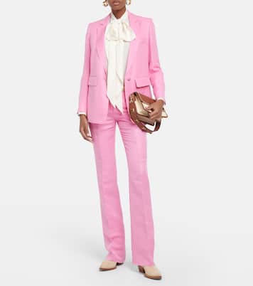 Blazer aus Seide und Leinen | Etro