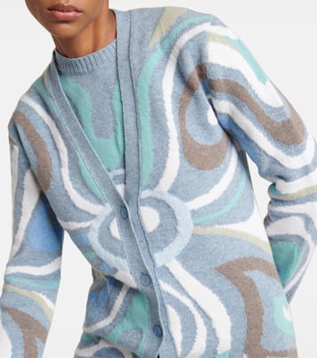 X Fusalp Cardigan Marmo aus Wolle | Pucci