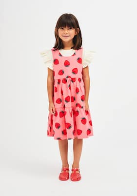 Fraise cotton dress | Jellymallow