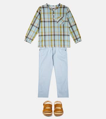 Hemd Artiste aus Baumwolle und Leinen | Bonpoint