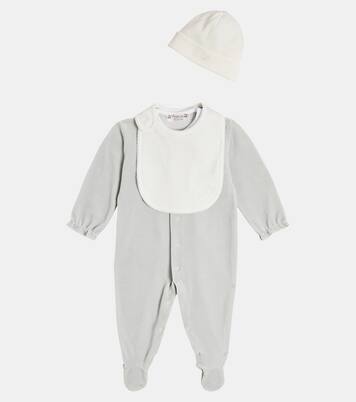 Baby onesie, hat and bib set | Bonpoint