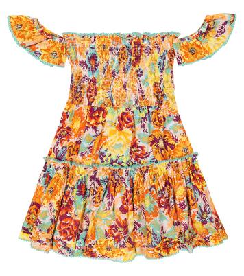 Aurora printed cotton dress | Poupette St Barth Kids