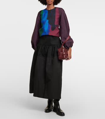 Bedruckte Bluse | Roksanda