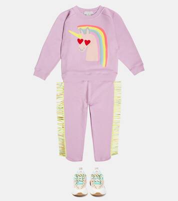 Sweat-shirt imprimé en coton | Stella McCartney Kids