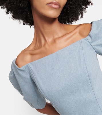 Off-Shoulder-Top Ellen aus Baumwolle | Gabriela Hearst