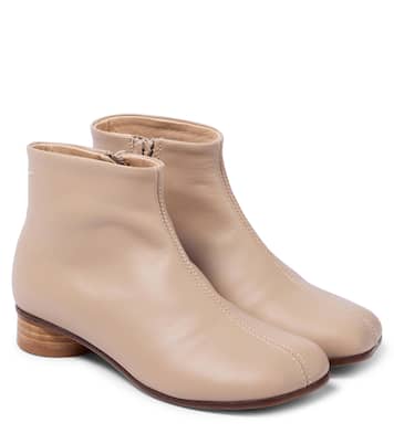 Leather ankle boots | MM6 Maison Margiela Kids