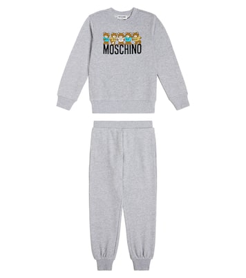 Jogginganzug Teddy Bear aus Baumwoll-Jersey | Moschino Kids