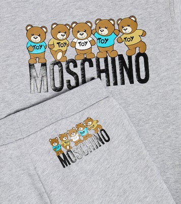 Jogginganzug Teddy Bear aus Baumwoll-Jersey | Moschino Kids