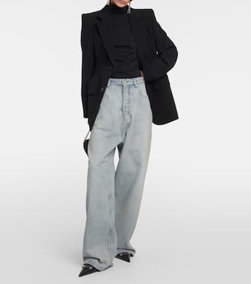 Mid-Rise Wide-Leg Jeans | Balenciaga