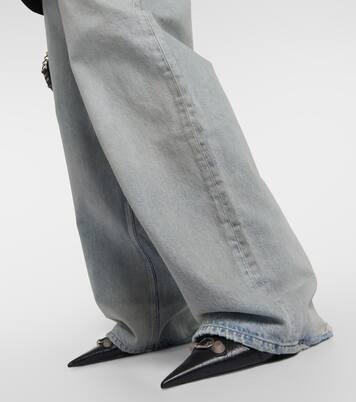 Mid-Rise Wide-Leg Jeans | Balenciaga