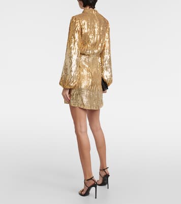 Robe Samantha à sequins | Rixo