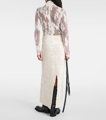 Top aus einem Baumwollgemisch | Acne Studios