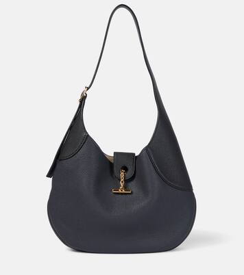 Bobbin Medium leather shoulder bag | Loro Piana