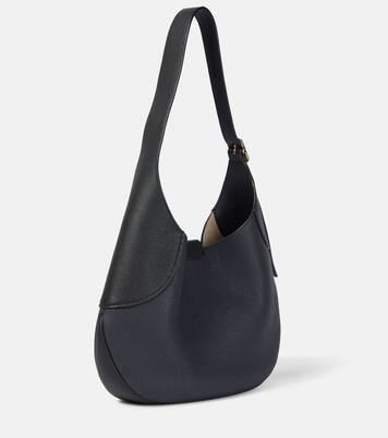 Bobbin Medium leather shoulder bag | Loro Piana