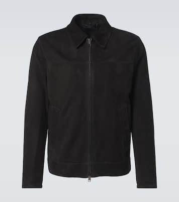 Suede blouson jacket | Brioni