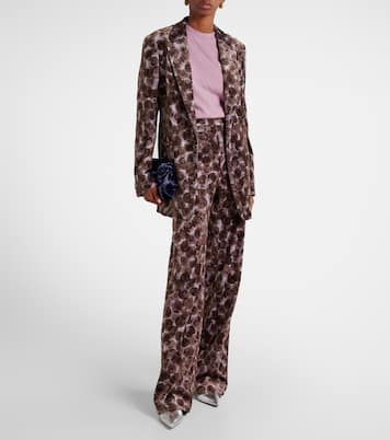 Gerade Hose Pantera aus einem Baumwollgemisch | Dries Van Noten