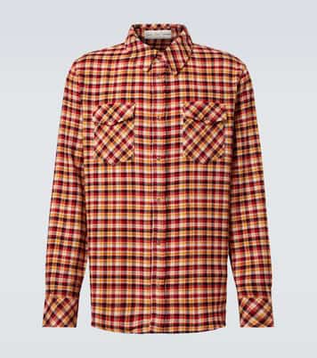 Time plaid cashmere shirt | God's True Cashmere