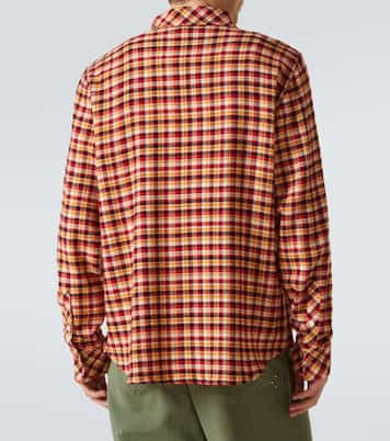 Time plaid cashmere shirt | God's True Cashmere