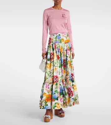 Sandales à plateforme en jacquard | Dolce&Gabbana