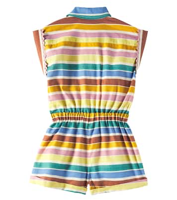 Pagliaccetto Everley in cotone a righe | Zimmermann Kids