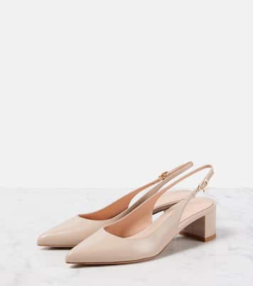 45 leather slingback pumps | Gianvito Rossi