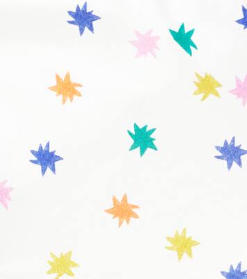 Baby ruffled printed cotton overalls | Fábula