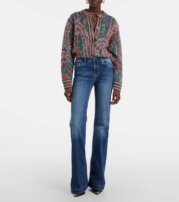 Jeans flared Tropea de tiro alto | AG Jeans