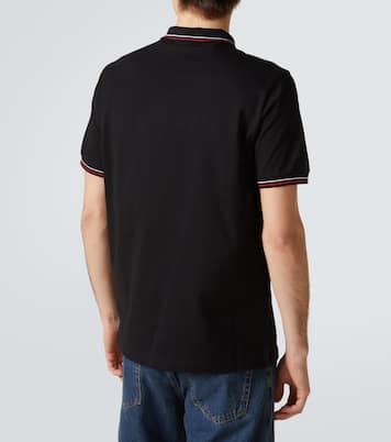 Cotton piqué polo shirt | Prada