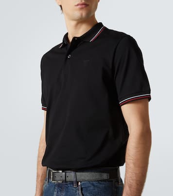 Cotton piqué polo shirt | Prada