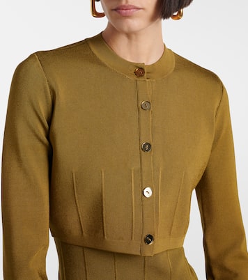 Cropped-Cardigan Atalanta | Galvan