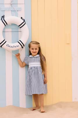 Baby - Abito in popeline di cotone | Patachou