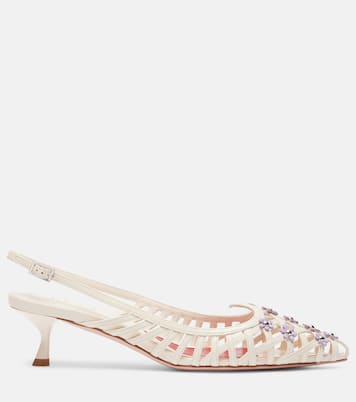 I Love leather slingback pumps | Roger Vivier