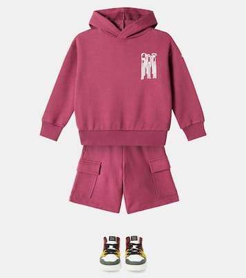 Cotton jersey cargo shorts | Il Gufo