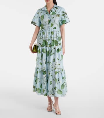 Midikleid aus Baumwolle | Erdem