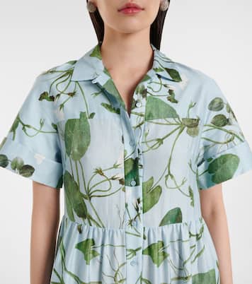 Midikleid aus Baumwolle | Erdem