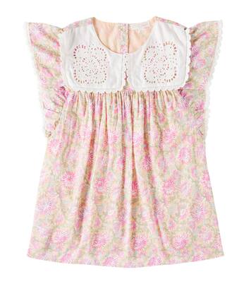 Bedrucktes Kleid Marise aus Baumwoll-Voile | Louise Misha