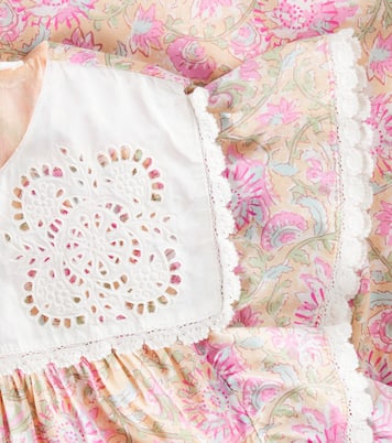 Bedrucktes Kleid Marise aus Baumwoll-Voile | Louise Misha