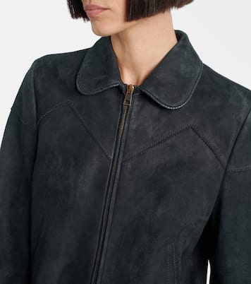 Axelette suede jacket | The Row