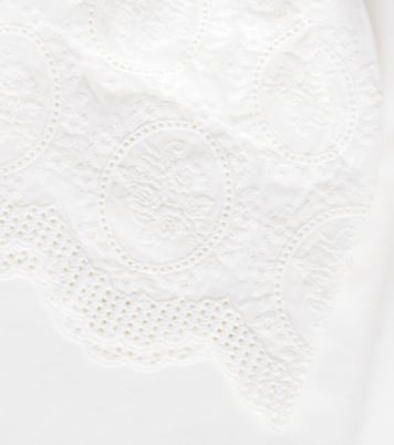 Embroidered cotton T-shirt | Petite Amalie  