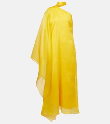Betsy Fantasma silk cady kaftan | Taller Marmo