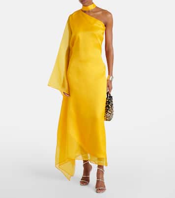 Betsy Fantasma silk cady kaftan | Taller Marmo