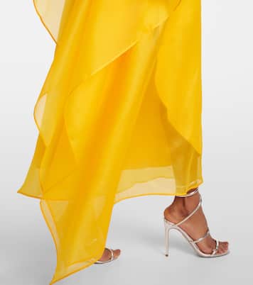 Betsy Fantasma silk cady kaftan | Taller Marmo